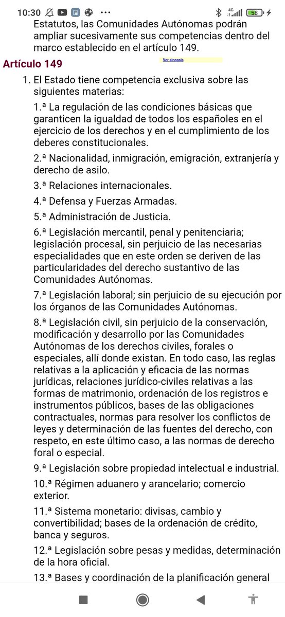 HectorPasc60700's tweet photo. @Arturocyl No tienes más que leer el artículo 149 de la Constitución Española y verás cuál es el trabajo de Pedro Sánchez. 

Si te interesa saber el de las CCAA léete el 148.

Si te interesa crear discordia sigue sin leer nada.. https://t.co/VPQKRd0gdz