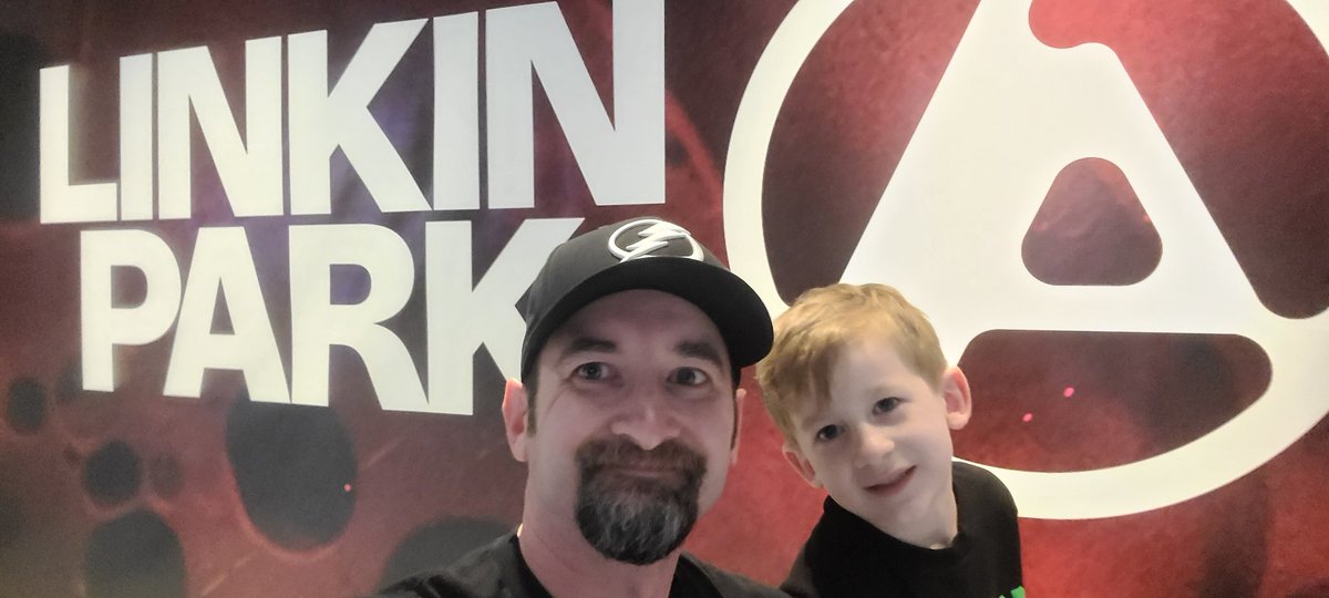 CWilkens52's tweet photo. Son's First Concert and we made it a great one. @linkinpark in Philly on 8-16-25 https://t.co/AOXZyPPjui