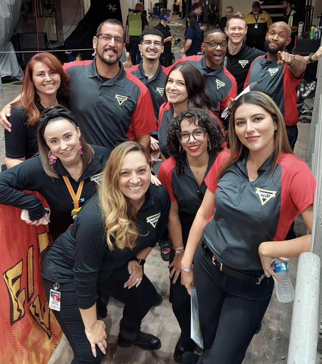 GregWolfTBL's tweet photo. Thank You to all the amazing team members at @FeldEnt &amp; @MonsterJam for having me and the #HostSquad rock the event all weekend here in #Tampa at @benchmark_arena! 
If you’re coming to the show today, meet me in the Pit Party! #HostLife https://t.co/CrIVnswFgl