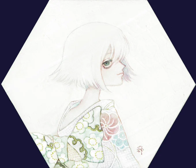 最近はデジタルでの作業が多いけどフルアナログじゃないと描けないものもあるのでアナログでのデザイン制作もやっていこうと思ってはいます 思っては…いるんですけど…… せっかくなのでアナログ絵も見てくださると嬉しいでぇす