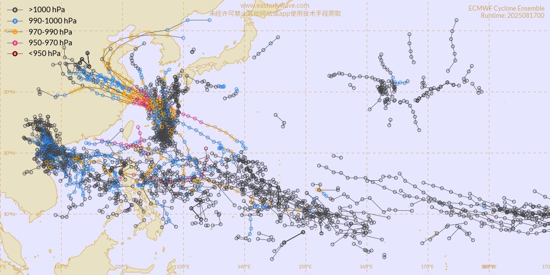 piyaaaaa53's tweet photo. Another tropical wave after Erin? https://t.co/gAtHlvJaQ1