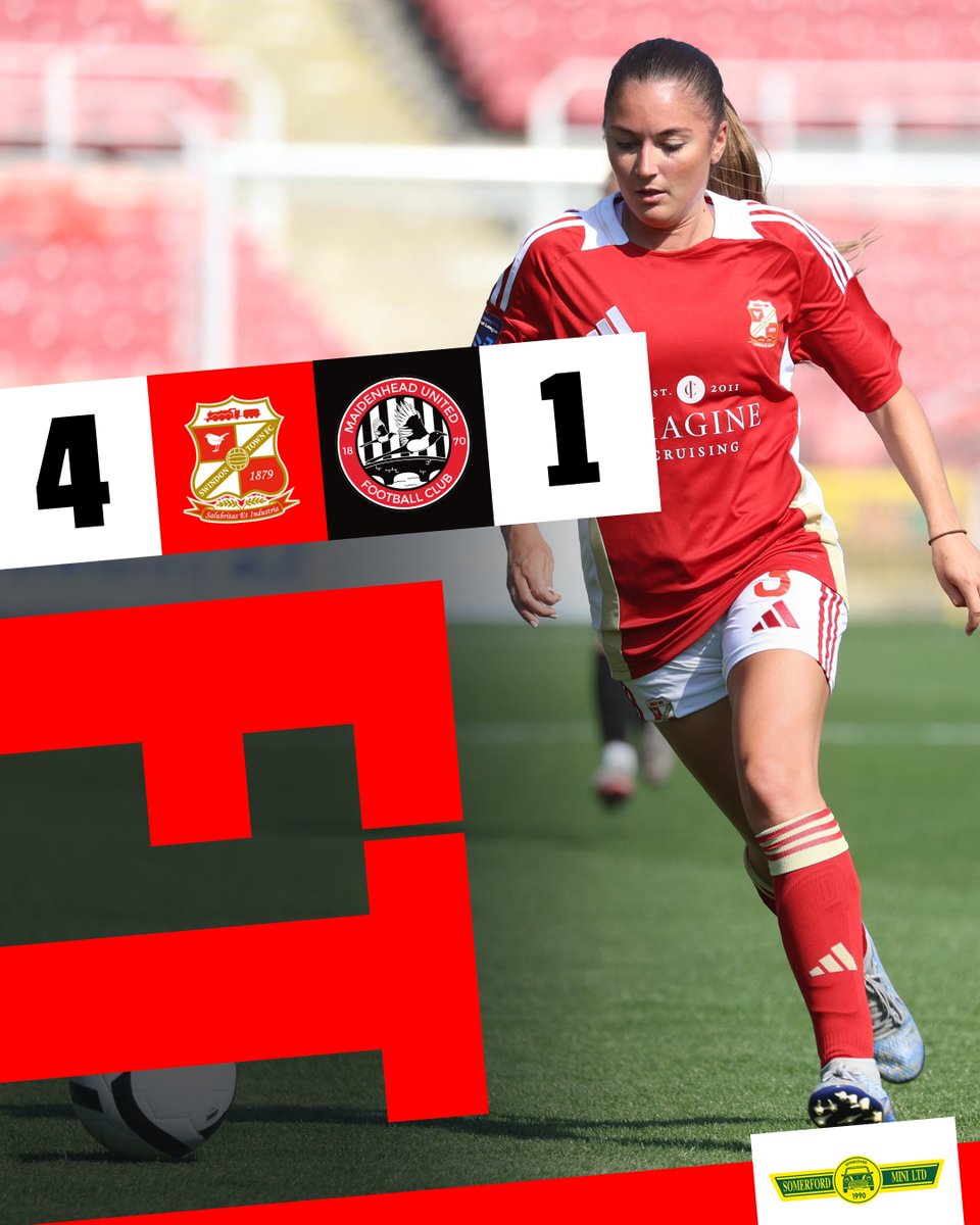 SwindonTownWFC's tweet photo. An emphatic victory 😍 https://t.co/pKjMZ8j7H5