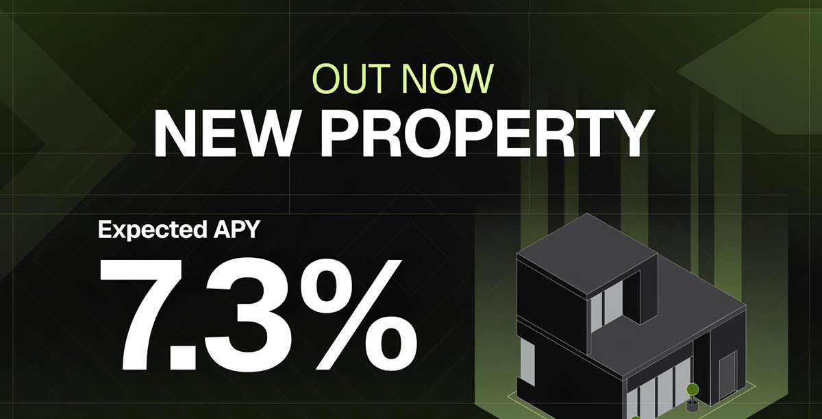 I just invested in the first rent-backed property on Solana!

Expected APY is 7.3%, I will get paid monthly in USDC.

No KYC, available worldwide, fully liquid and useful in DeFi: 🧵🏠

[1/5]