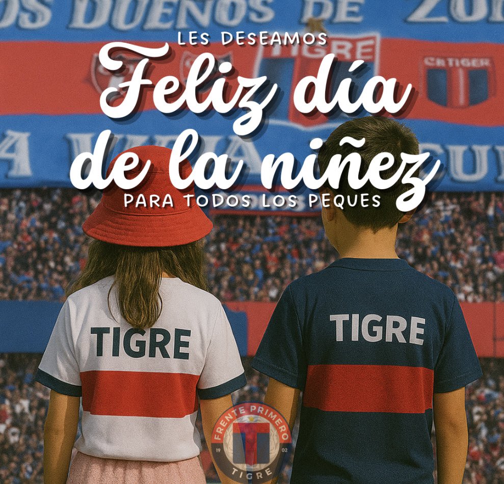 primero_tigre's tweet photo. 𝐂𝐮𝐚𝐧𝐝𝐨 𝐞𝐥𝐥𝐨𝐬 𝐬𝐨𝐧𝐫í𝐞𝐧 𝐓𝐢𝐠𝐫𝐞 𝐜𝐫𝐞𝐜𝐞. 𝐂𝐚𝐝𝐚 𝐧𝐢𝐧̃𝐚/𝐨 𝐪𝐮𝐞 𝐚𝐦𝐚 𝐧𝐮𝐞𝐬𝐭𝐫𝐨𝐬 𝐜𝐨𝐥𝐨𝐫𝐞𝐬 𝐧𝐨𝐬 𝐚𝐜𝐞𝐫𝐜𝐚 𝐚𝐥 𝐜𝐥𝐮𝐛 𝐪𝐮𝐞 𝐬𝐨𝐧̃𝐚𝐦𝐨𝐬: 𝐠𝐫𝐚𝐧𝐝𝐞 𝐲 𝐥𝐥𝐞𝐧𝐨 𝐝𝐞 𝐩𝐚𝐬𝐢𝐨́𝐧🥳¡𝐅𝐞𝐥𝐢𝐳 𝐃𝐢́𝐚 𝐝𝐞 𝐥𝐚 𝐍𝐢𝐧̃𝐞𝐳!🔵🔴 https://t.co/9PSaXjtbM0
