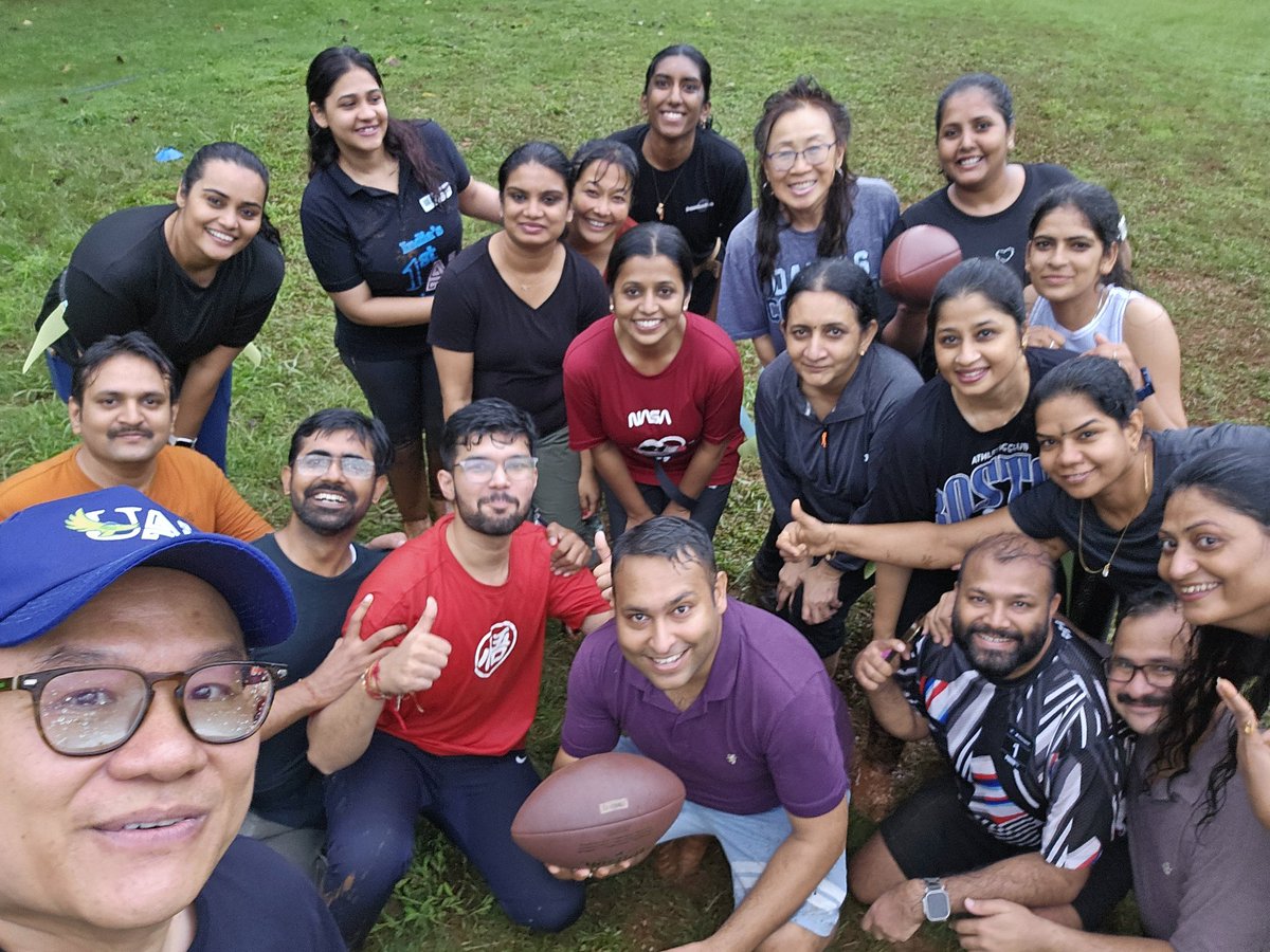 ProfSmak's tweet image. One year later...
August 17, 2025
The adventure continues at
@universalaiuniv
... Playing American flag football with IC3 conference attendees!
#SoarHigh