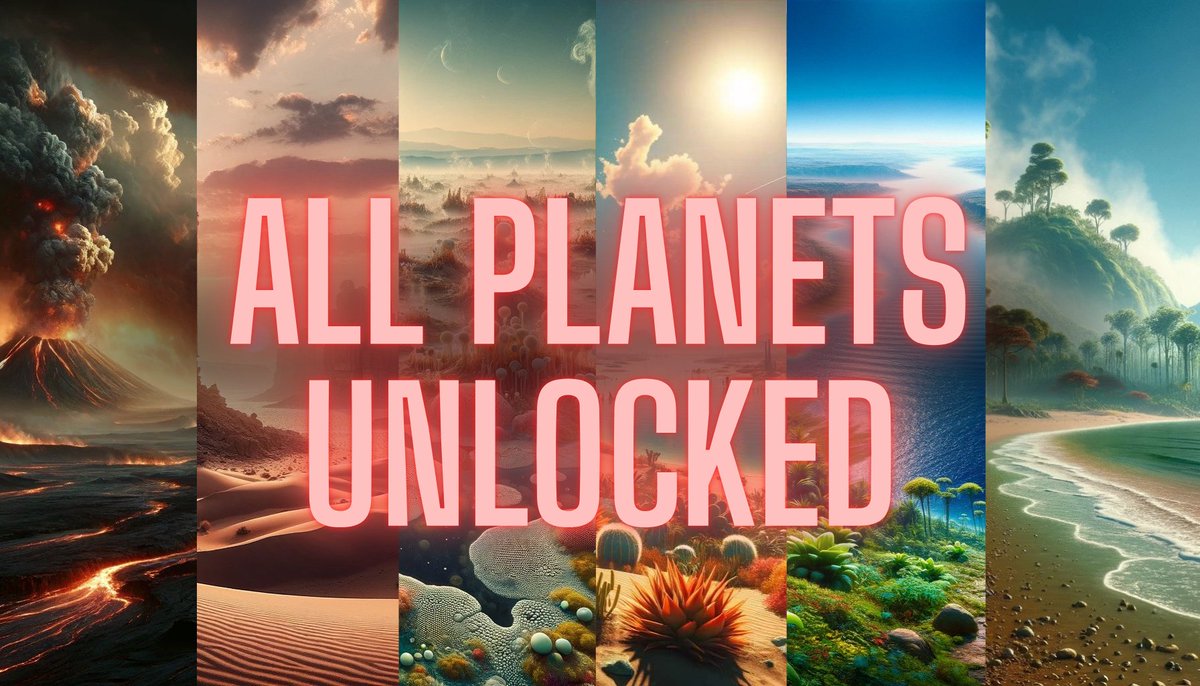 Planetary_Def's tweet image. Commanders, the galaxy grows restless. 

Two new planets are entering the theater of war:
 Neri
 Veles

Fresh territories await your claim.
New rivalries will rise.
Greater battles will erupt.

With the arrival of Neri and Veles, all planets are now officially unlocked. Soon,…