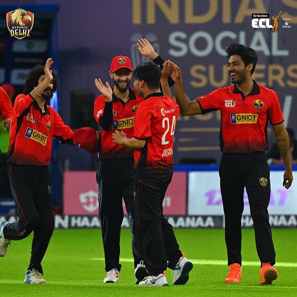 DynamicDelhi's tweet photo. Smiles, high-fives &amp; big W’s, that’s how we roll! 😎❤️

#DynamicDelhi #ECLSeason3 https://t.co/6mymsQk8gu