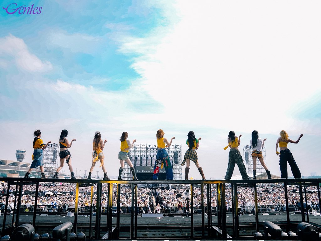 Gen1esOfficial's tweet photo. #Gen1es at JUMPPARK Music Festival 🧚‍♀️
Girls light up the late-summer stage with fiery passion❤️‍🔥
Girls embrace their true colors through music and dance💃
#jumpparkmusicfestival https://t.co/fbqhbIcHt5