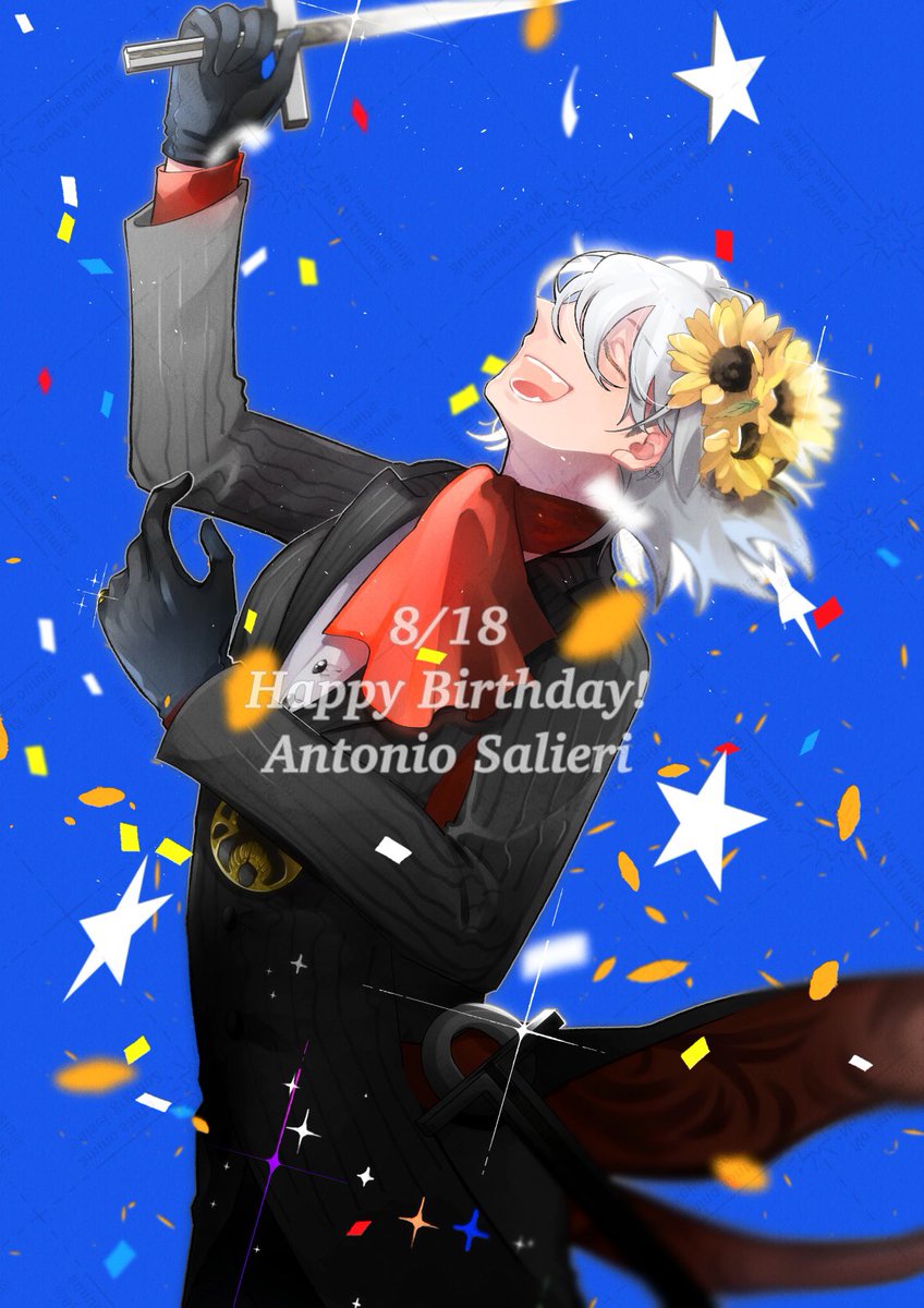 今年もおめでとうございます🎊
サリエリ先生に出会えて良かったです。
#サリエリ生誕祭2025FGO会場