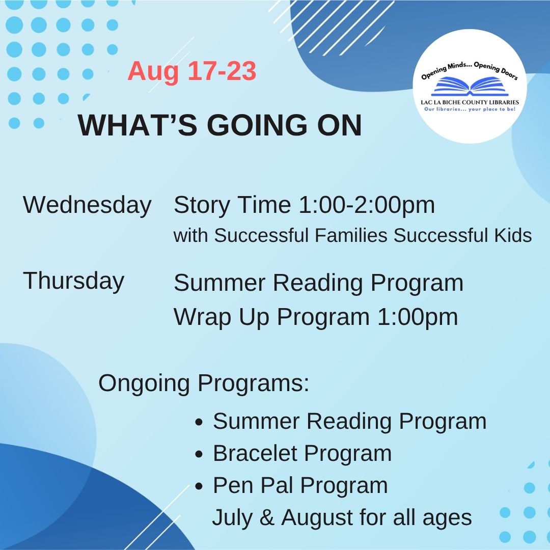 LLBC_Libraries's tweet image. See our website for more information about all our programs and services visit llbcl.ca. #LLBCLibraries