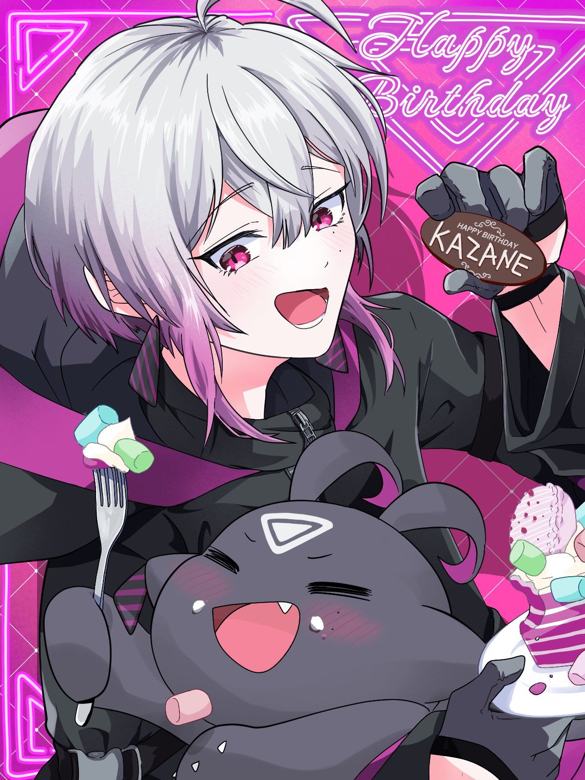 ♡お誕生日プレート♡ 【⑤あにまる(強強)】 mitsuki0130 on X: 