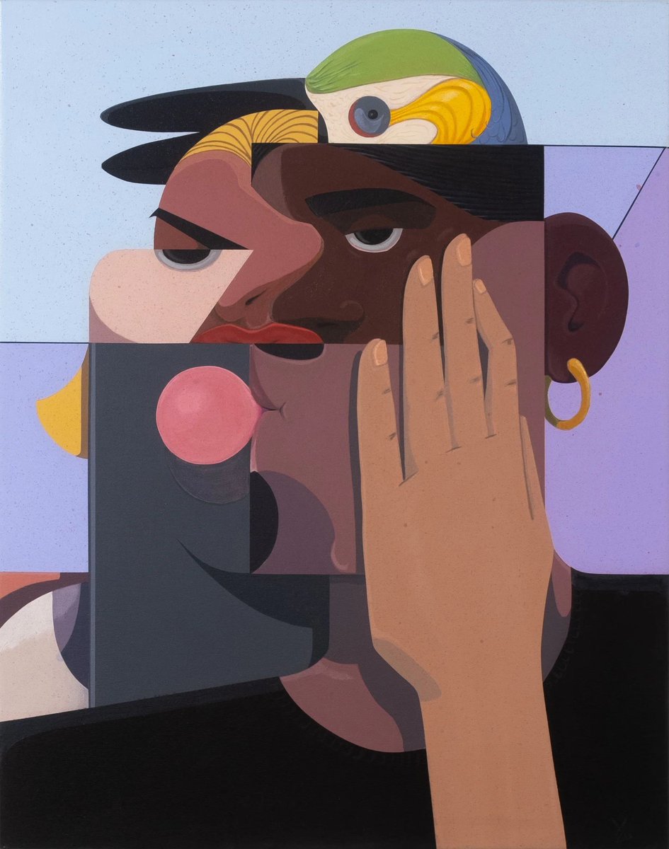 Fascinated by the composition of the man-made world, the artist known as Yomi paints people the same way he sees buildings or electrical engineering &gt; buff.ly/0NKjC9f