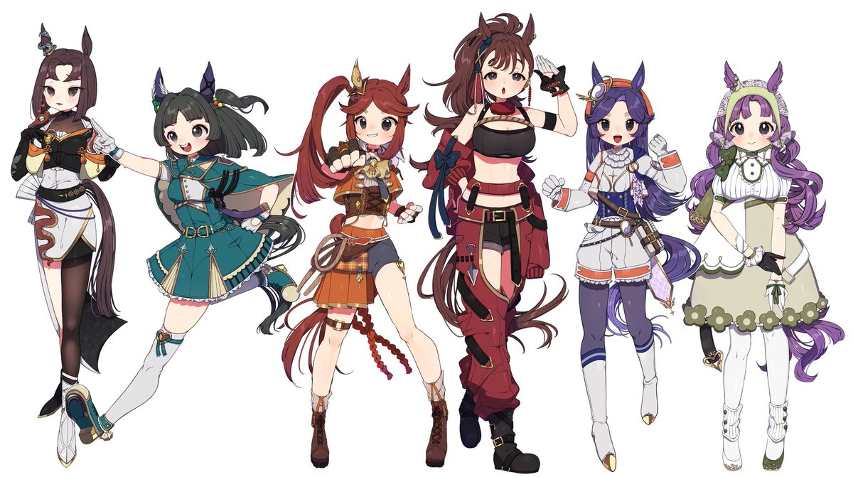 inuwosue's tweet photo. ⚠️宀マ女良パロ/女体化/捏造衣装/年齢操作かも
3️⃣年せ〰️の段、おしまい❕ https://t.co/d5XuuuHqxu