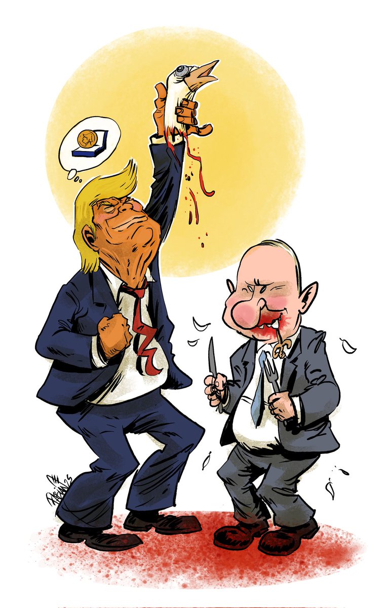 Algunos con muchas expectativas pero...

#TrumpPutinSummit #Trump #Putin #PutinIsaWarCriminal #PutinJustPlayedTrump #UkraineRussiaWar #ukrainepeace #peace #War #digitaldrawing #sketching