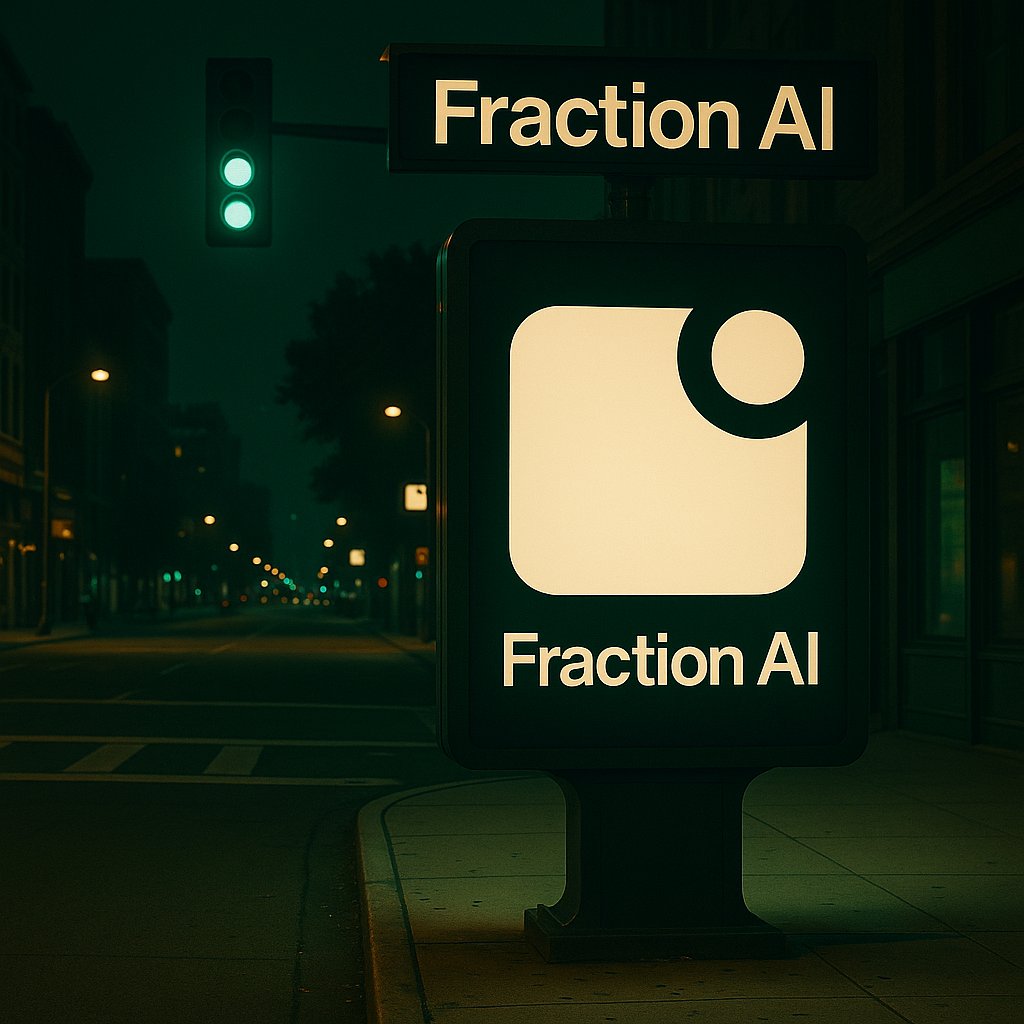 Spotted <a href="/FractionAI_xyz/">Fraction AI</a> lighting up the streets at night.  
A project that keeps building while others sleep.  
AI + community + vision = future we can trust.  
#FractionAI #FAPS