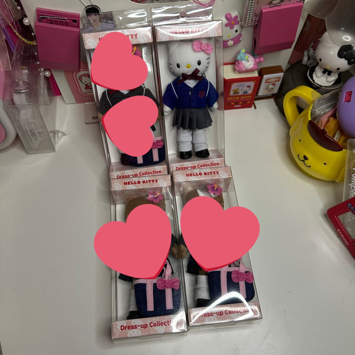 xxcutestuffs's tweet photo. พร้อมส่งค่ะ

💖hello kitty dress up collection💗

1490

📮ราคารวมส่งค่ะพร้อมโอนลดได้นิดหน่อยค่ะ  
รับคู่ลดได้อีกนะคะ

ขอรูปเพิ่มเติมได้ทางdmค่ะ

#พวงกุญแจคิตตี้ #คิตตี้ #ตลาดนัดsanrio #hellokitty #hellokittydressup https://t.co/h18g04xQeb