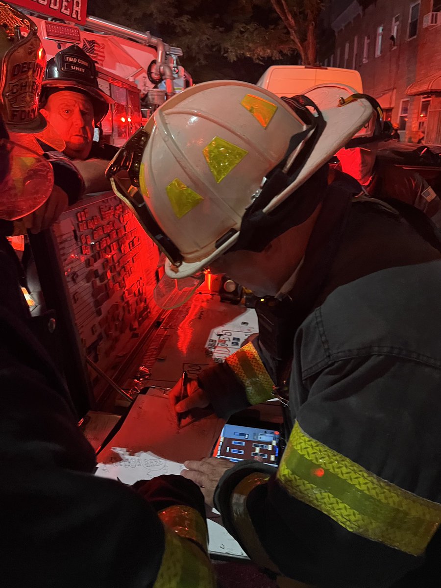 FDNY's tweet image. Just before 9 p.m. Friday, the #FDNY responded to reports of a fire at 276 Bleecker Street in Brooklyn.

"We had tremendous amount of fire upon arrival, which exacerbated the need for multiple alarms — a second alarm, then a third alarm. The fire extended into two other