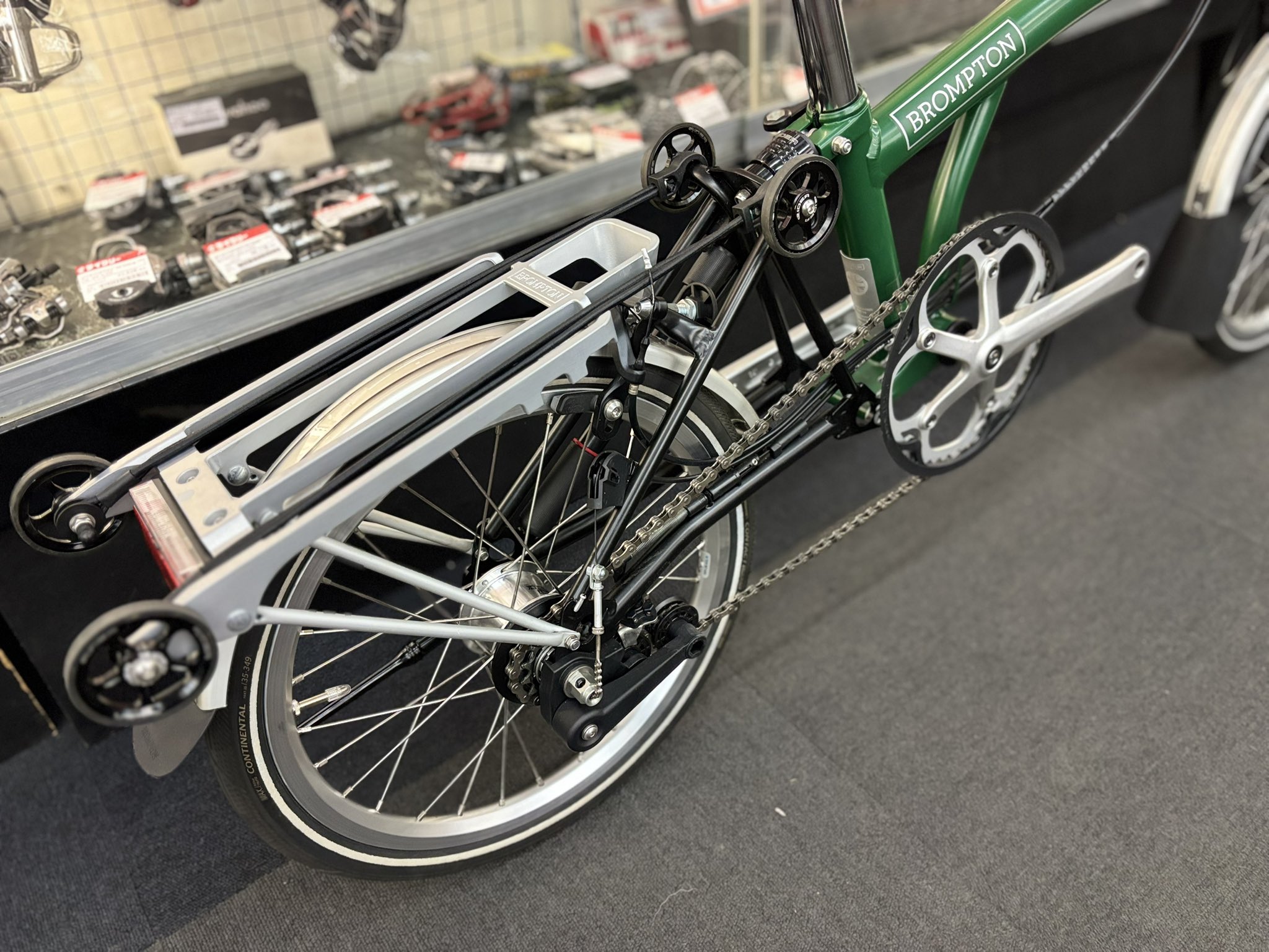 brompton  M6R→M6L  カスタム多数　中古 Yahoo!オークション -「brompton m6r」(自転車、サイクリング