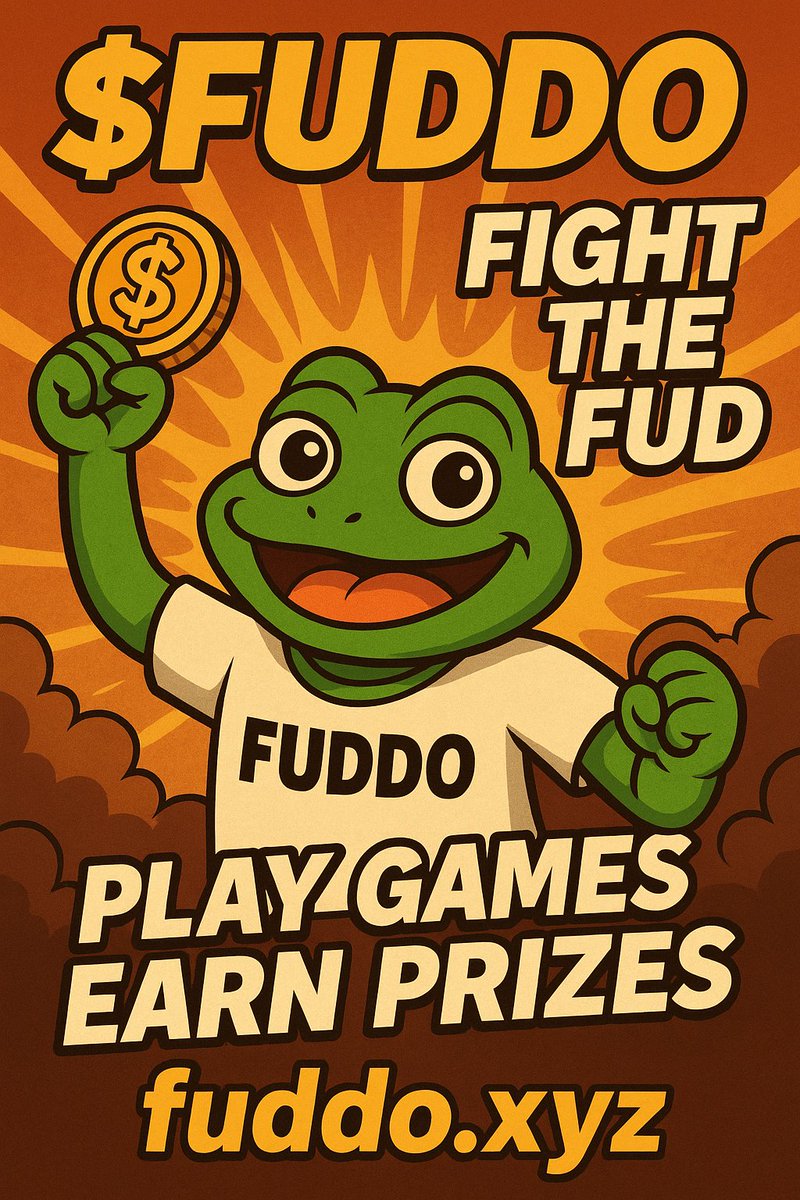 Aaron Wilson (@o_g_i_r_i_m_a_) on Twitter photo ๐ธโจ Fight the FUD. Play the games. Win the prizes.
<a href="/FUDDOcoin/">FUDDO</a> the community-driven memecoin that puts FUN at the core.
#FUDDO #MemeCoin #Crypto
<a href="/larrygold_eth/">LarryGold๐๏ธ</a>
<a href="/ISHAYAJOSH32890/">Web3_Teacher๐จโ๐ซ๐</a> ๐ธโจ Fight the FUD. Play the games. Win the prizes.
<a href="/FUDDOcoin/">FUDDO</a> the community-driven memecoin that puts FUN at the core.
#FUDDO #MemeCoin #Crypto
<a href="/larrygold_eth/">LarryGold๐๏ธ</a>
<a href="/ISHAYAJOSH32890/">Web3_Teacher๐จโ๐ซ๐</a>