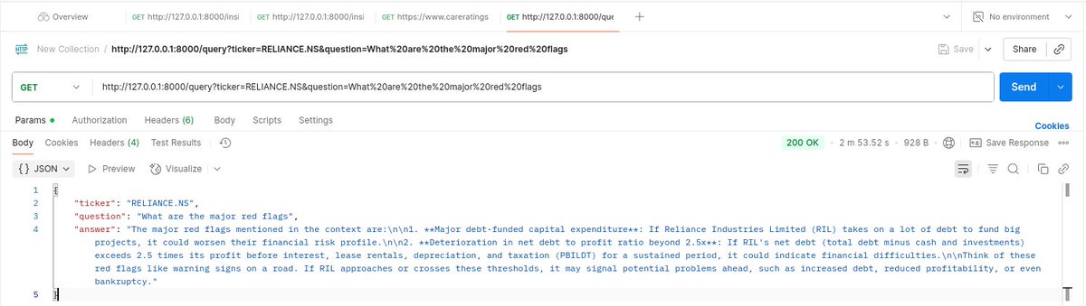 karthikkoder's tweet image. Finally a good progress in my finsightAI project. After all the long running scripts for 140hrs.
Scraped almost 1lakh documents from internet and analysed all those documents. The output is the response from a local model. Going to develop more on this
#buildinpublic