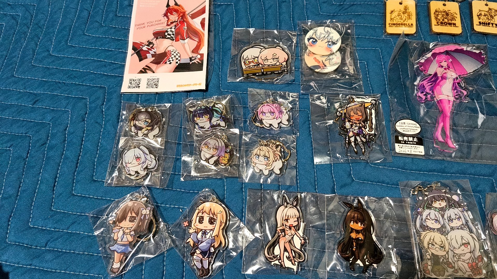 C106 コミケ NIKKE アクリルスタンド 9種セット NIKKE 勝利の