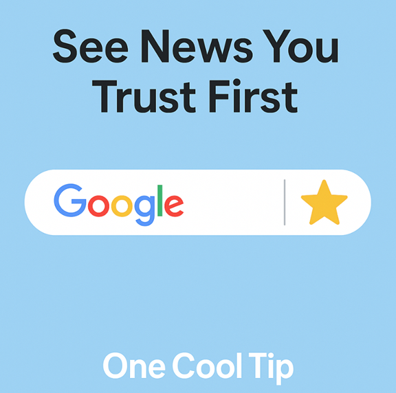 rjmans's tweet image. ⭐ How to Customize Google&apos;s Top Stories

Tired of random news in Google Top Stories? Now you can tell Search which outlets you trust.

#GoogleSearchTips #PreferredSources @googlesearchc