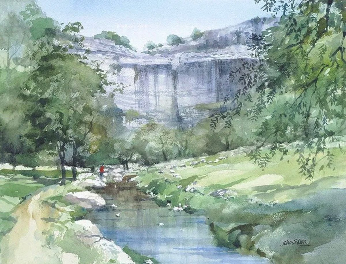 ‘Malham Cove’ by John Sibson