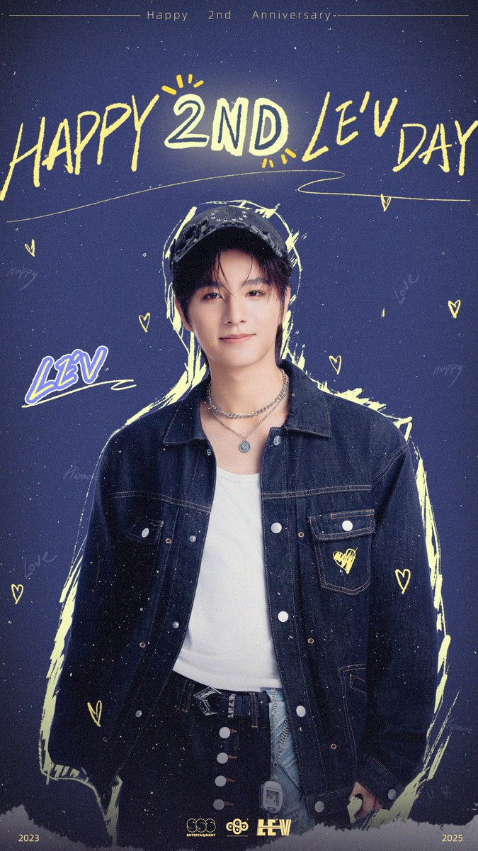 ✨ HAPPY 2ND ANNIVERSARY ✨

LE'V의 데뷔 2주년을 진심으로 축하해요!
LE'VEL, 늘 곁에서 함께해 줘서 고마워요.
앞으로도 변함없이 같이 걸어가요🌻

LE'V, congratulations on your second debut anniversary!
Thank you, LE'VEL, for always being here. 
Let's keep walking this road together