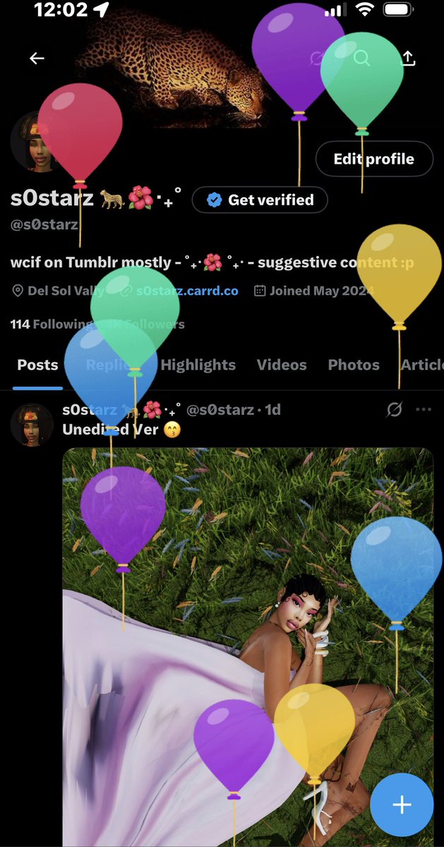 s0starz 🐆🌺‧₊˚ tweet media