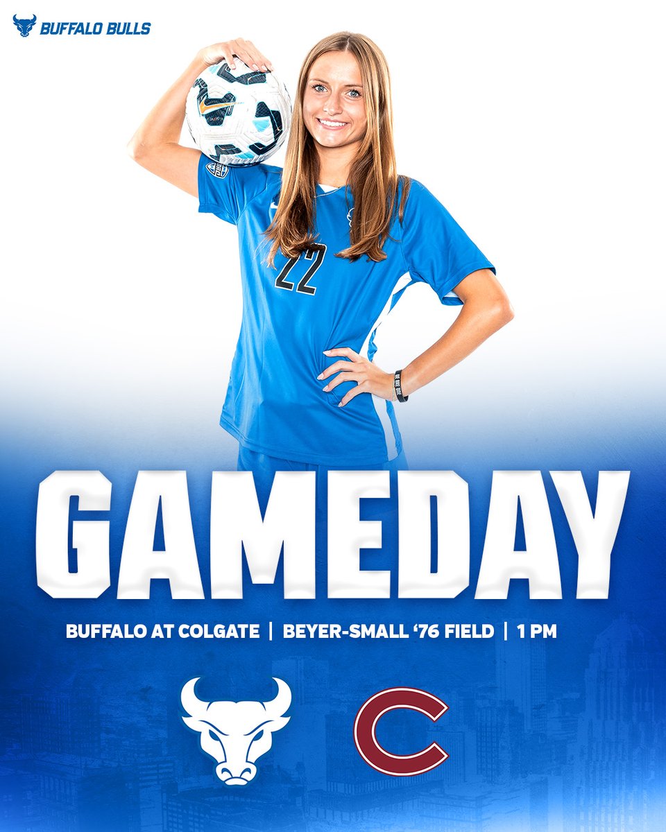 UB Women's Soccer (@ubwomenssoccer) on Twitter photo ๐๐ผ๐๐๐ฟ๐ผ๐!
The Bulls are on the road for a clash with the Colgate Raiders this afternoon!
๐ <a href="/ColgateWSOC/">Colgate Womenโs Soccer</a>
๐ Ithaca, NY
๐ฐ๏ธ 1 PM
๐ป ESPN+
๐ tinyurl.com/y8zj9cyf
#UBhornsUP #WeAreOne #CARE ๐๐ผ๐๐๐ฟ๐ผ๐!
The Bulls are on the road for a clash with the Colgate Raiders this afternoon!
๐ <a href="/ColgateWSOC/">Colgate Womenโs Soccer</a>
๐ Ithaca, NY
๐ฐ๏ธ 1 PM
๐ป ESPN+
๐ tinyurl.com/y8zj9cyf
#UBhornsUP #WeAreOne #CARE
