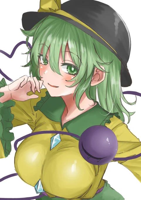 今日のお絵描き 東方 こいし