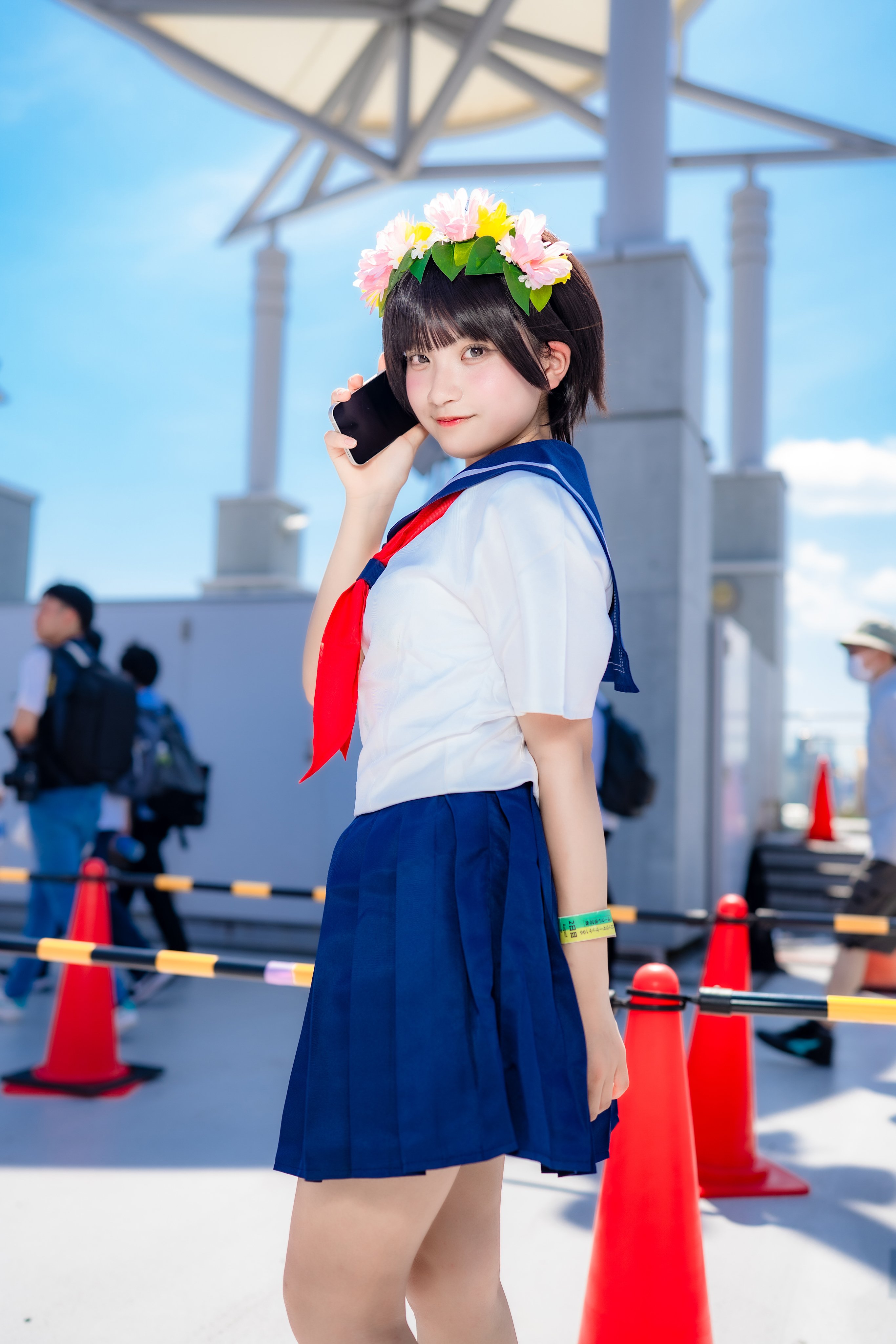 蒼井瑠歌　カガリ首長服 バンコレ！🔴バンダイファッション【公式】 on X