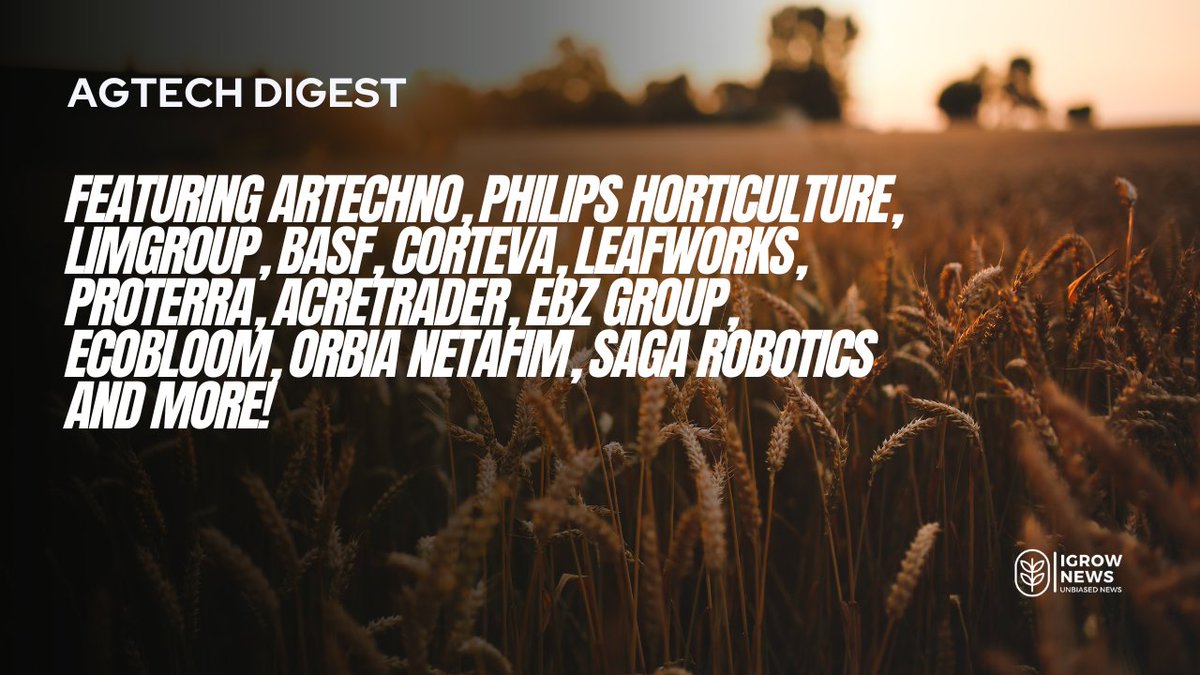 🌱 Your Weekly AgTech Digest – Top Industry Updates 🚜
📅 08/17/2025
From plant science breakthroughs to major CEA investments — here’s what’s making headlines this week:
👇