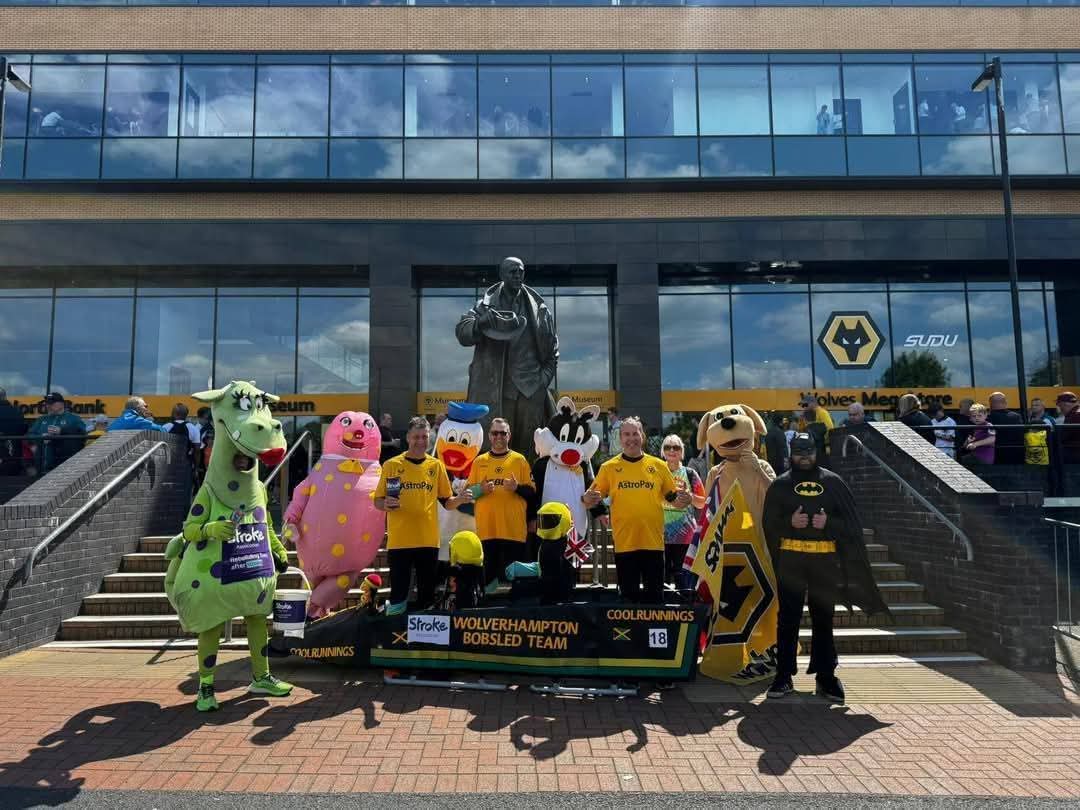 Yesterday we passed our target of raising £5000 <a href="/TheStrokeAssoc/">Stroke Association</a> following our bucket collection at Bridgnorth.
Earlier in the year we walked the 5 West Midlands football grounds starting <a href="/birminghamfooty/">Birmingham City FC</a> and finishing <a href="/Wolves/">Wolves</a>
Many thanks to everyone who has donated
#£6000