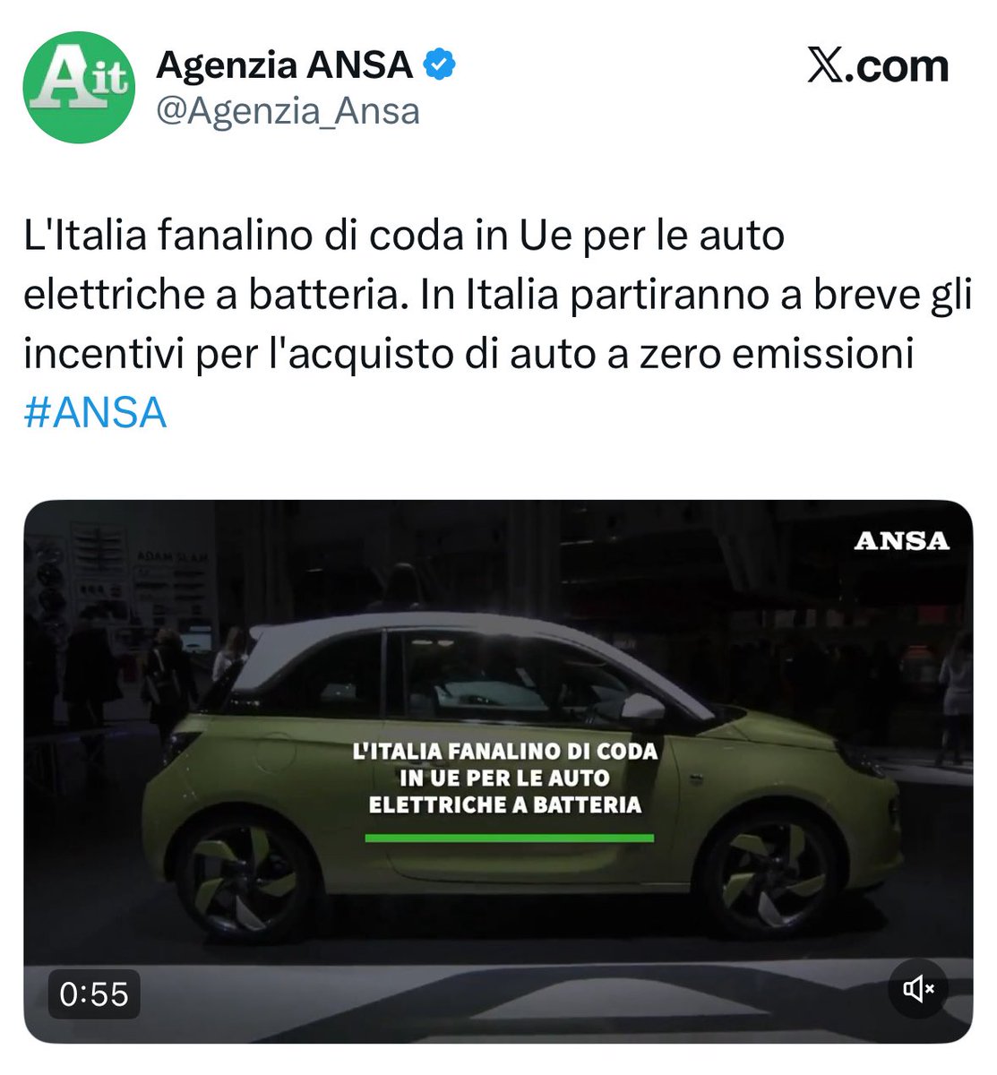 Ogni tanto una buona notizia!