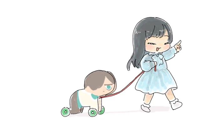 連れ回され太郎くん #僕ヤバ