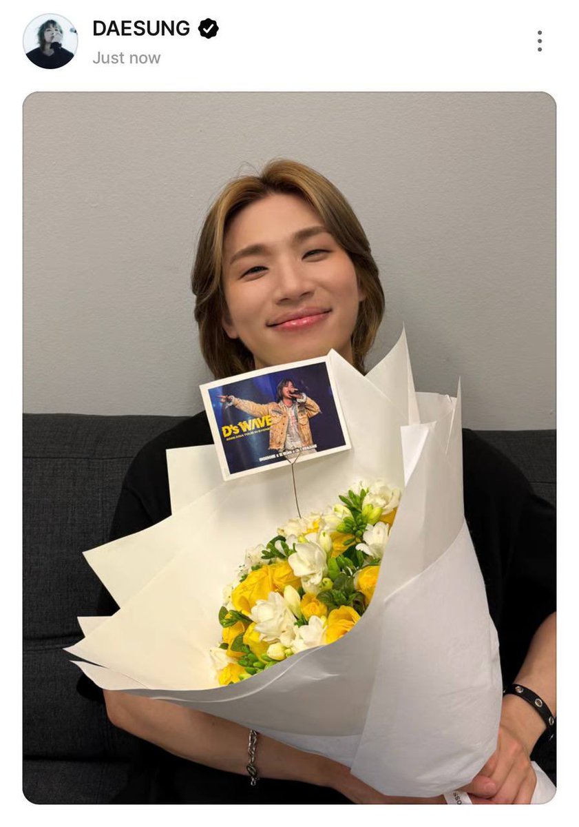 [D’s WAVE in SYDNEY]

b.stage update

“Thank you for giving me an unforgettable night in Sydney!!It was so touching and so much fun!! I already miss youand can’t wait to see you again!!😍  Aussie Aussie Aussie!!🔥🔥🔥”

🔗 daesung.bstage.in/story/feed/68a…

#DAESUNG #DLITE  #대성 #テソン