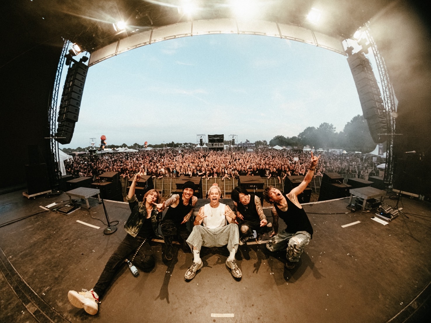 coldrain/LIVE&BACKSTAGE AT BLARE FEST.2… coldrain、