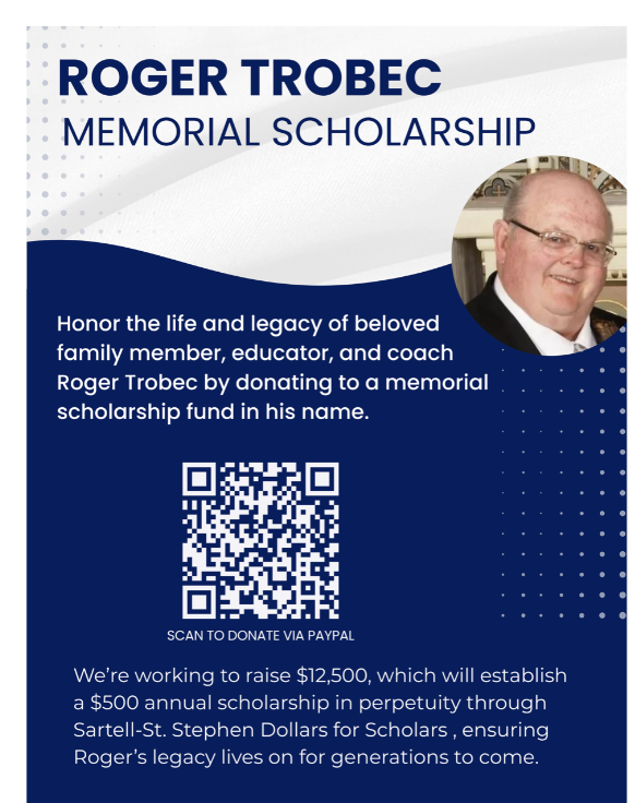 SartellSabreFB's tweet photo. Coach Trobec was part of the founding of Sartell football (1969) until he retired in 2004. He was a great person, teacher, and coach.  Help support his legacy! https://t.co/siZONfeERh