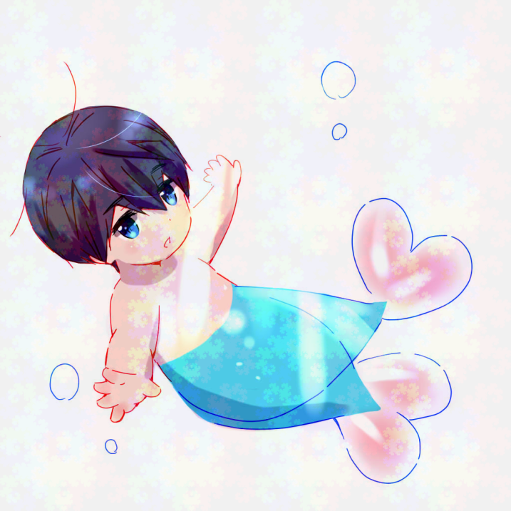 suzuapi2's tweet image. 半魚ハルちゃぷちゃぷ