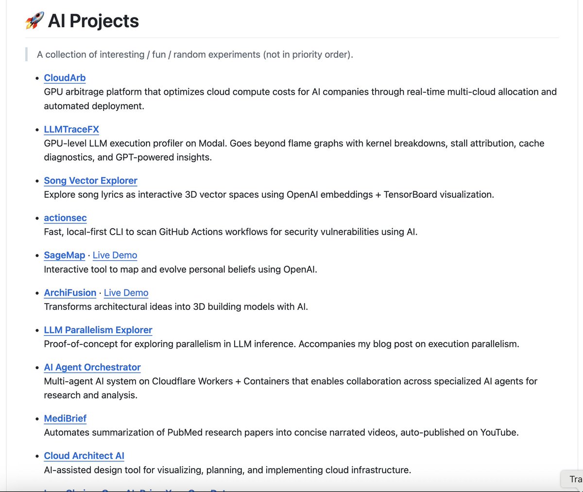 Siddhant_K_code's tweet image. Been tinkering with LLMs since late 2022, built some fun/random/interesting AI projects & MCP servers along the way ⚡️
Full list: gist.github.com/Siddhant-K-cod…