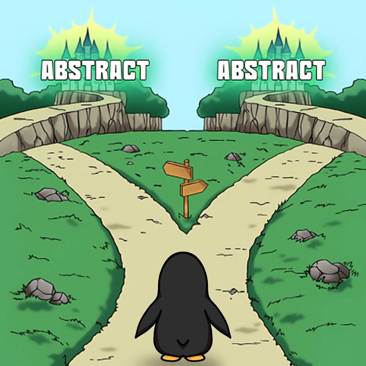 $TUX is Abstract coded ✳️