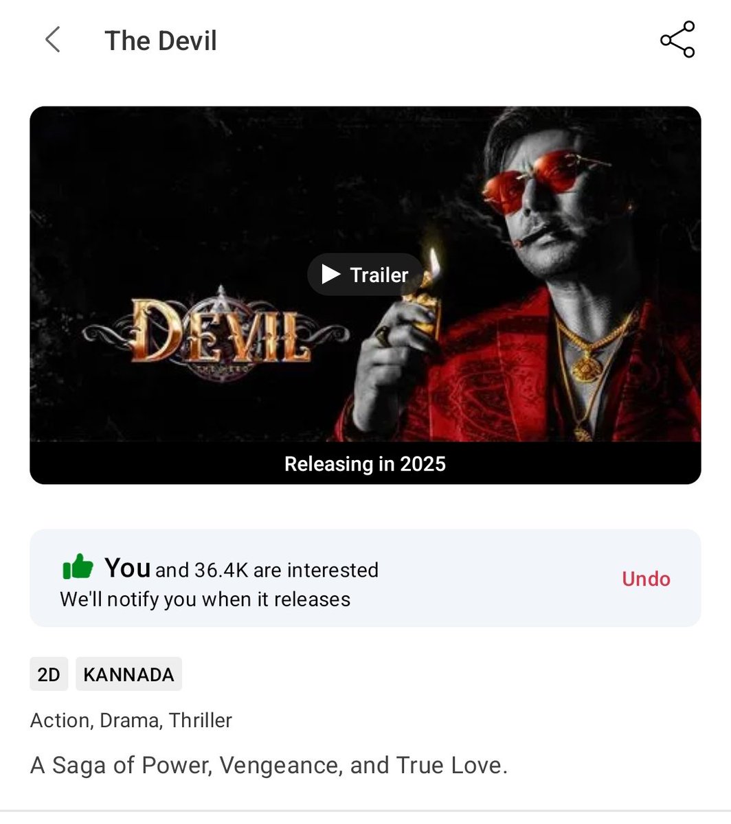 nanu_tweetz's tweet photo. The Biggest Extravanza is Coming Soon 😍🔥

STANDING STRONG WITH DEVIL 
#ForeverWithDBoss #DBoss #TheDevil https://t.co/09wn7Fij8D