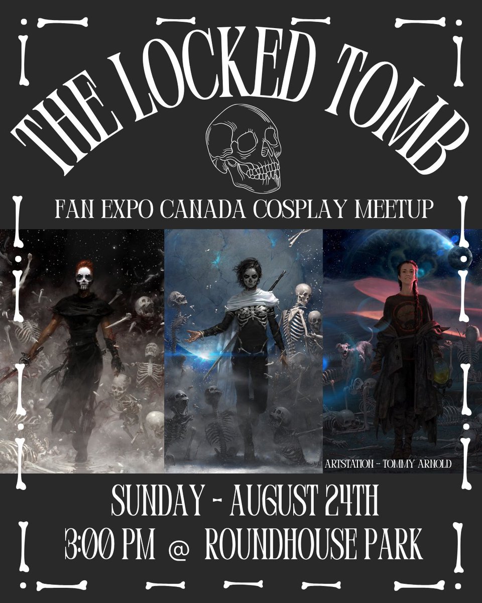 taylorafangirl's tweet photo. Fan Expo Canada 2025 Lineup + TMA and TLT meetup info! #fanexpo #fanexpo2025 #fanexpocanada #themagnusarchives #TheLockedTomb https://t.co/cokbrskegx