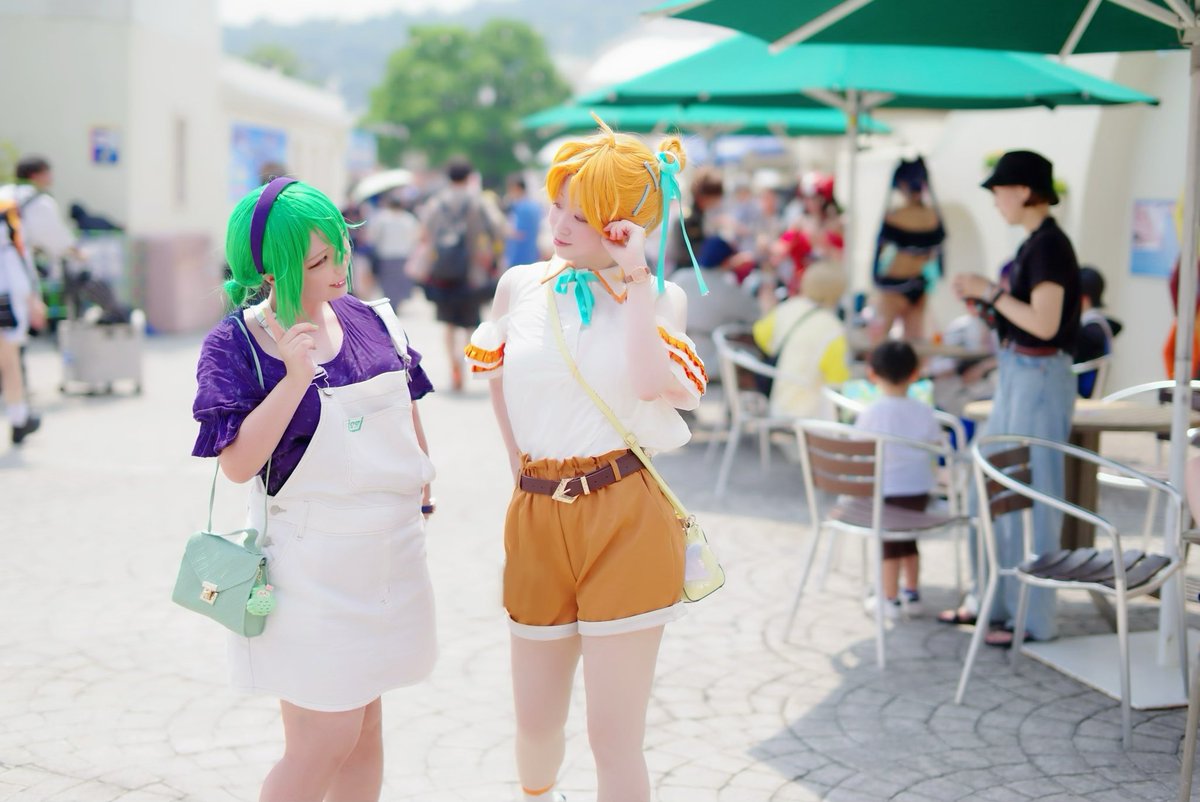 cho_co_cos's tweet photo. ⚠︎cos コスプレ　

どこに行こうか
そうだなぁ…あっちかな！

🐹🎀→しゅれんさん@SRN___cos 
Photo→ベルさん@moga_chin 

#ラグコス #ラグコス2025 https://t.co/JJeoyY8egn