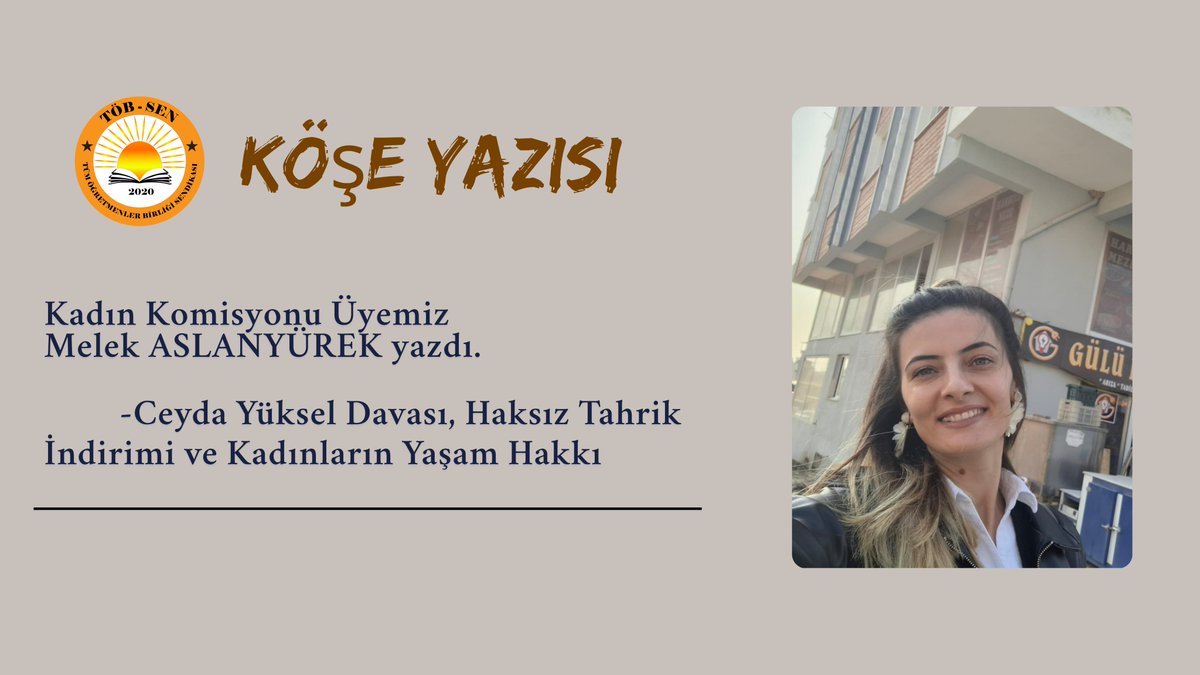 📢 İzmir Bornova’da 21 yaşındaki Ceyda Yüksel’in katledilmesinin ardından verilen haksız tahrik indirimi kararının Yargıtay tarafından da onanmasını kabul etmiyoruz!

Bu karar, kadınların yaşam hakkını hiçe sayan, katilleri ödüllendiren ve toplumsal cinsiyet eşitsizliğini