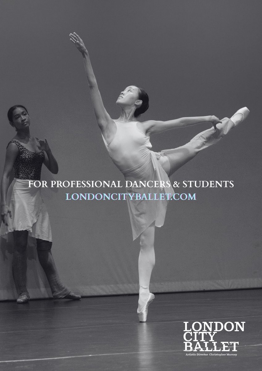 Dancers workshop 
September 14th at Sadler’s Wells 
londoncityballet.com/engage/classes/