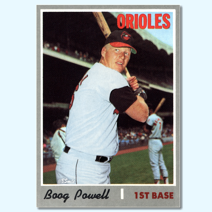 Happy 84th Birthday Boog Powell ~ The 1970 American League MVP of the '70 World Series Champion Baltimore #Orioles was born in Lakeland, Florida on this day in 1941! ⚾️ #MLB #Legend #Baseball #History