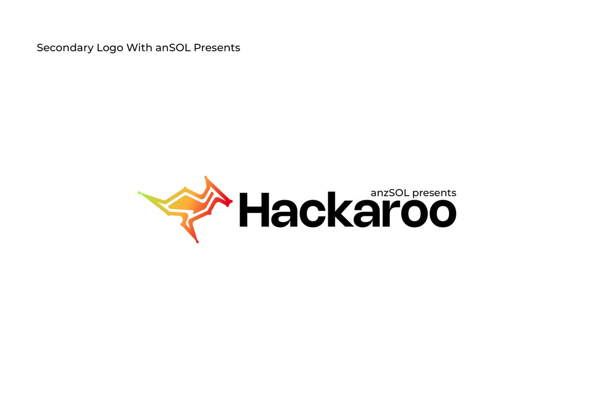 ayanfe_oluwa22's tweet photo. My logo design entry for HACKAROO by @SolanaANZ — Aussie Solana Hackathon

The mark fuses “Hack” for tech and blockchain with “Roo” for Aussie agility and energy, with the leap symbolising momentum, growth, and innovation.

I will do the full brand identity design if I won https://t.co/d5vtp9miGq