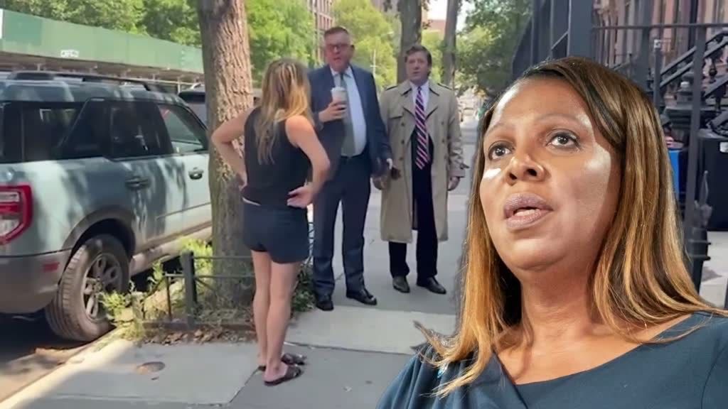 🚨 NEW: Ed Martin, the special prosecutor investigating Letitia James for mortgage fraud, has been SPOTTED outside her home in NYC

The walls are closing in on Big Tish 🤣